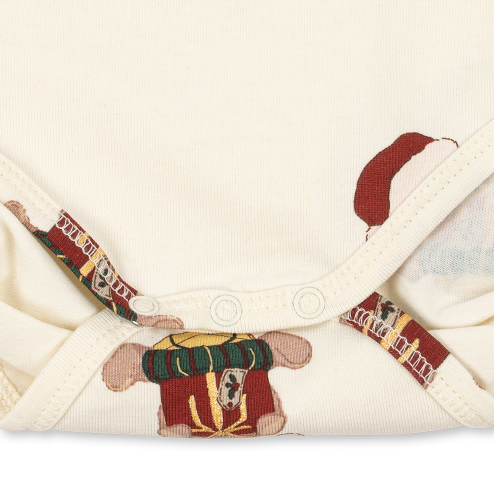 Konges Sløjd Body und Leggings Set 'Basic' Teddy Bear