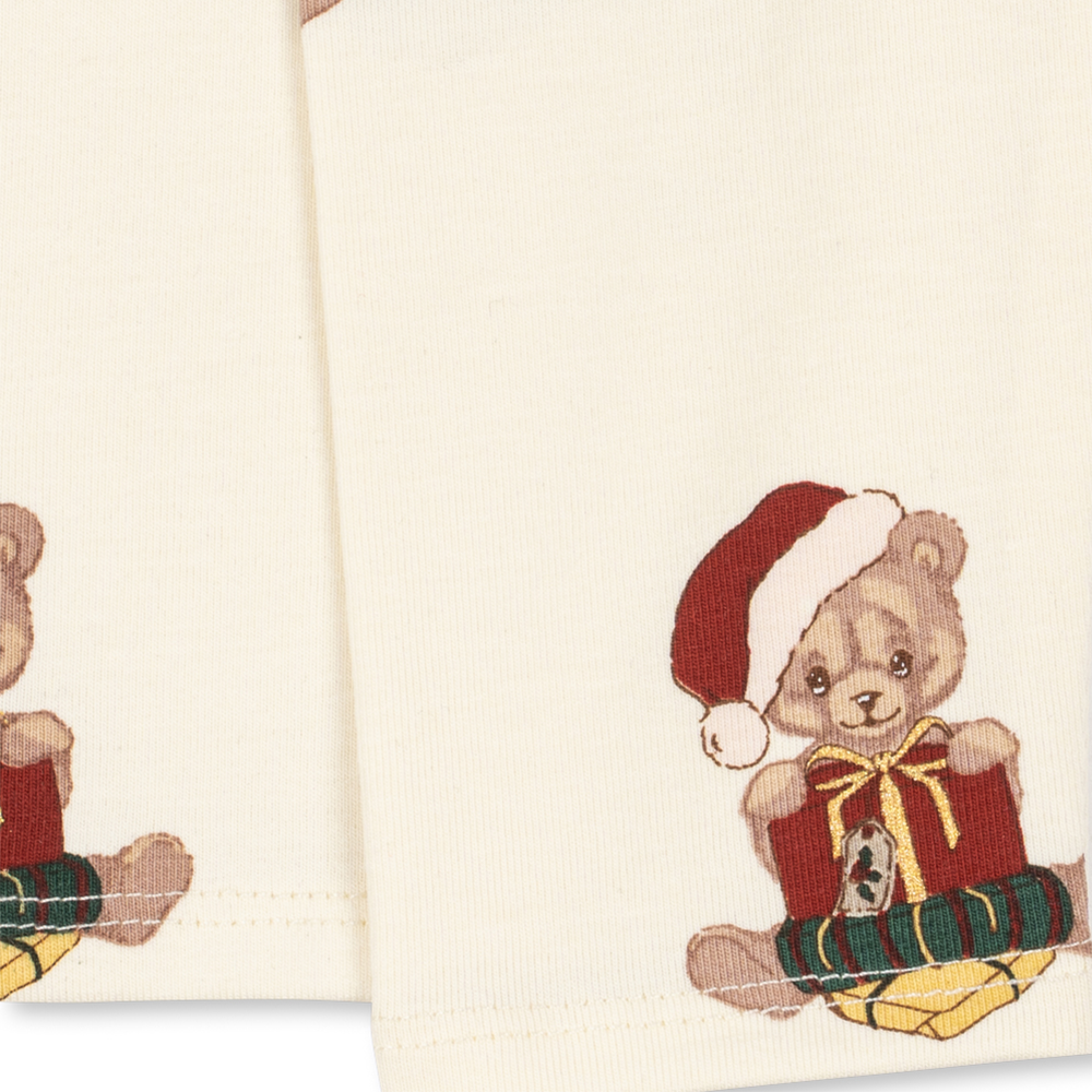 Konges Sløjd Body und Leggings Set 'Basic' Teddy Bear