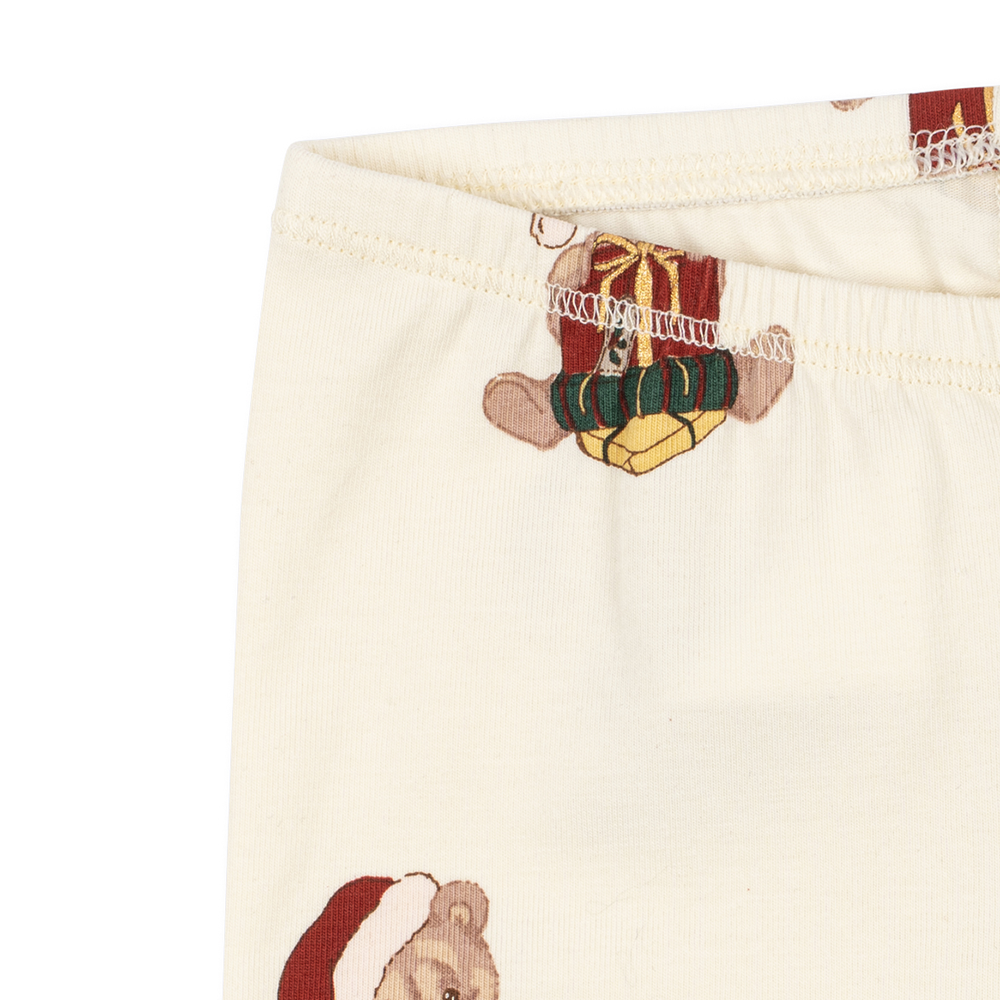 Konges Sløjd Body und Leggings Set 'Basic' Teddy Bear