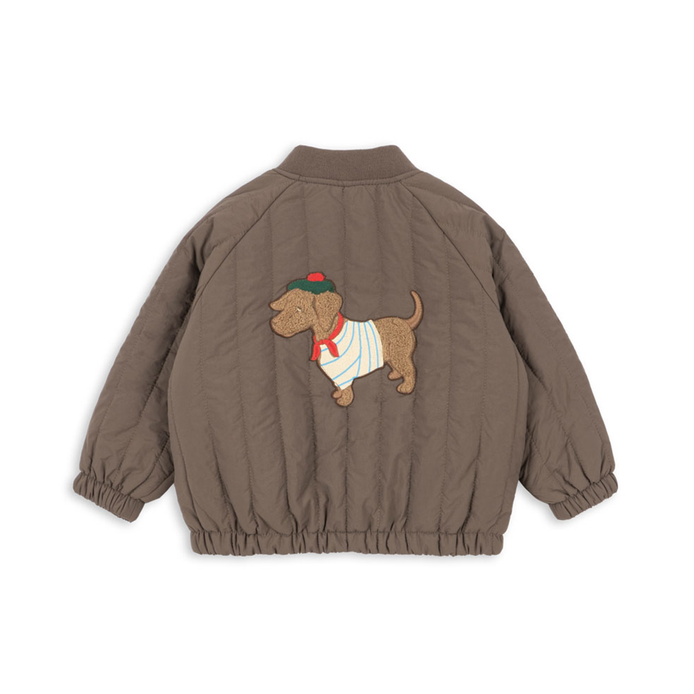 Konges Sløjd Bomber-Jacke 'Juno' Walnut
