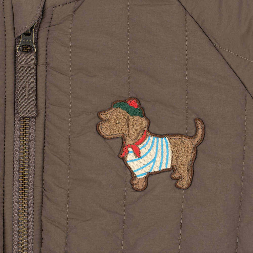 Konges Sløjd Bomber-Jacke 'Juno' Walnut