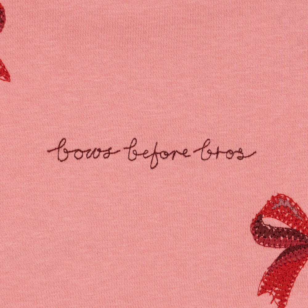 Konges Sløjd Pullover 'Lou Bow' Strawberry Ice - Online MY SNOWFLAKE