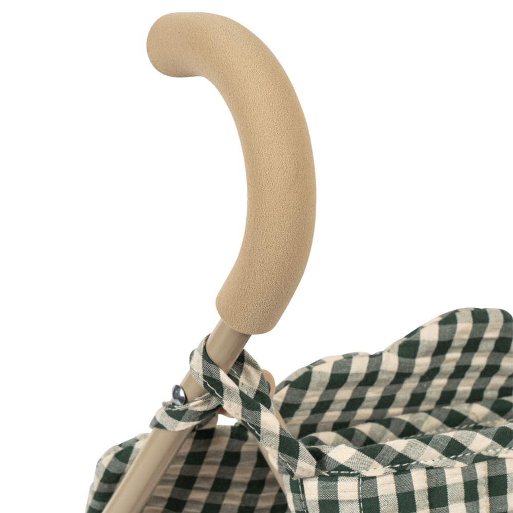 Konges Sløjd Puppen-Buggy &#39;Cheeky&#39; Smoke Pine Check