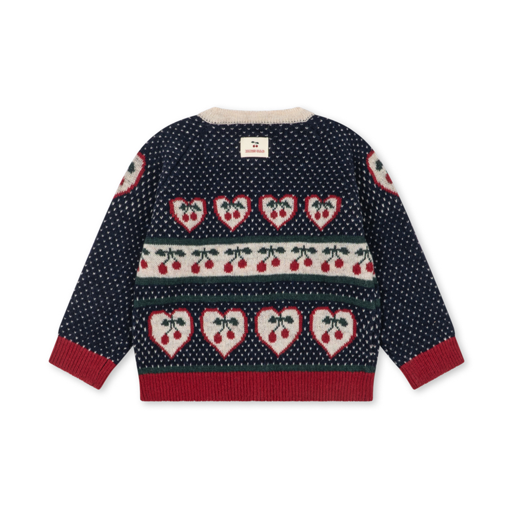 Konges Sløjd Strickcardigan 'Belou' Cherry