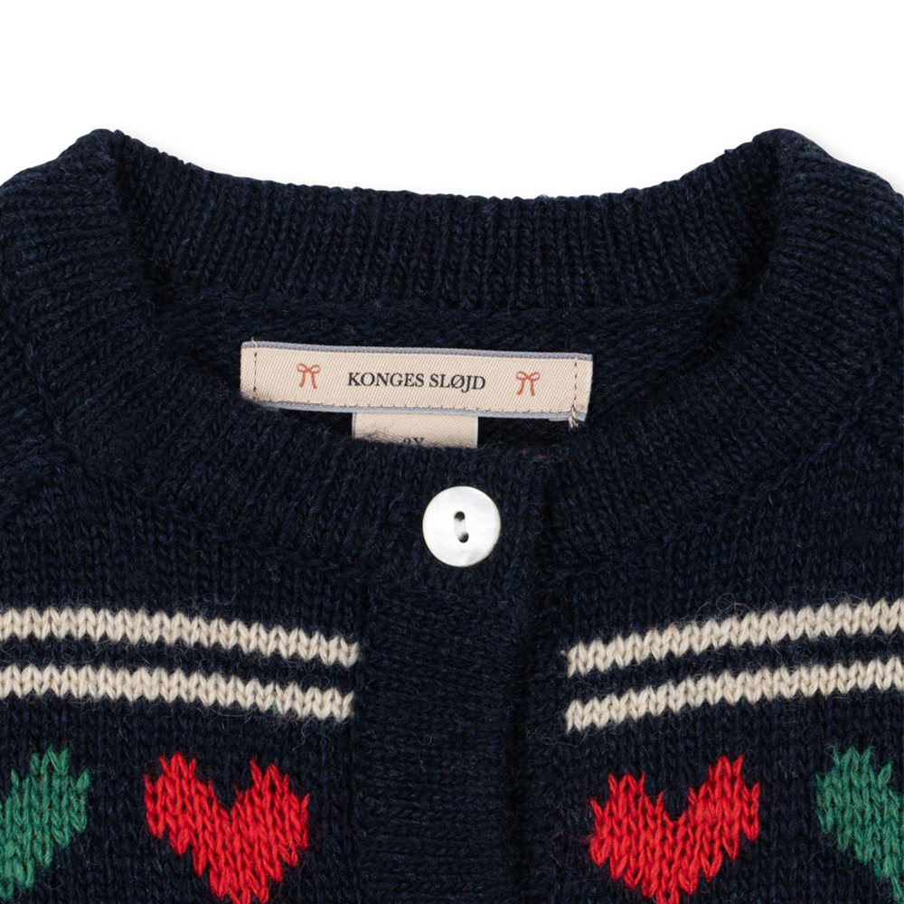Konges Sløjd Strickcardigan &#39;Belou&#39; Heart