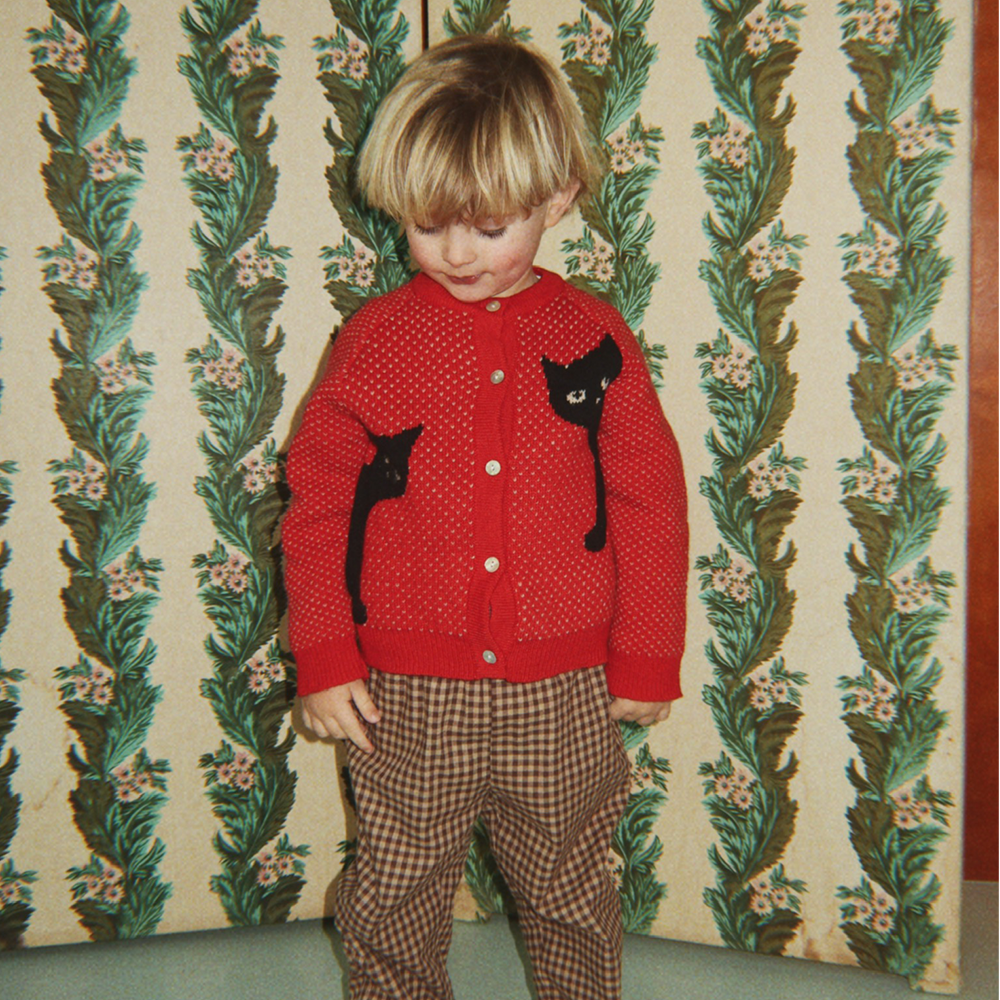 Konges Sløjd Strickcardigan 'Belou' Cat Rouge