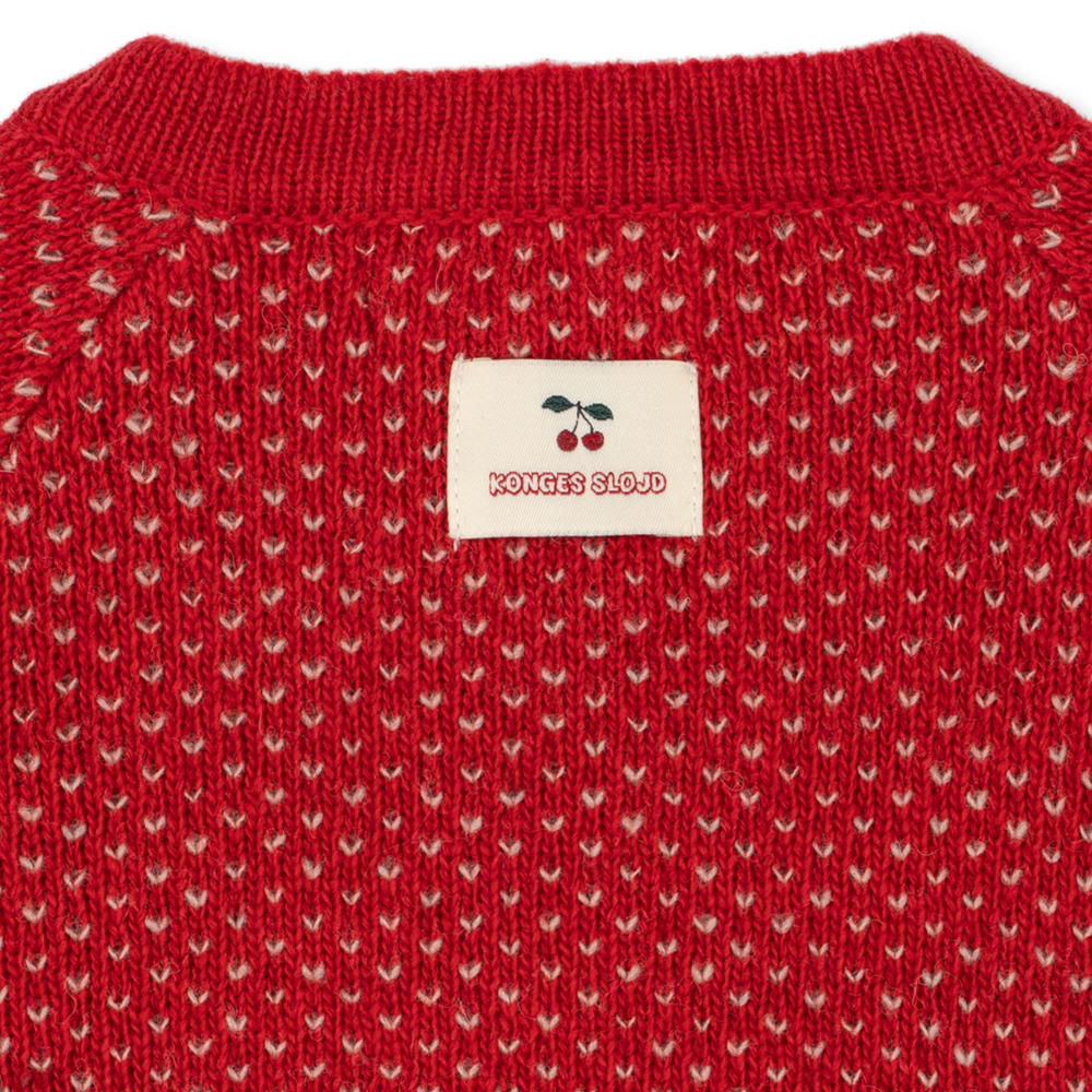 Konges Sløjd Strickcardigan 'Belou' Cat Rouge