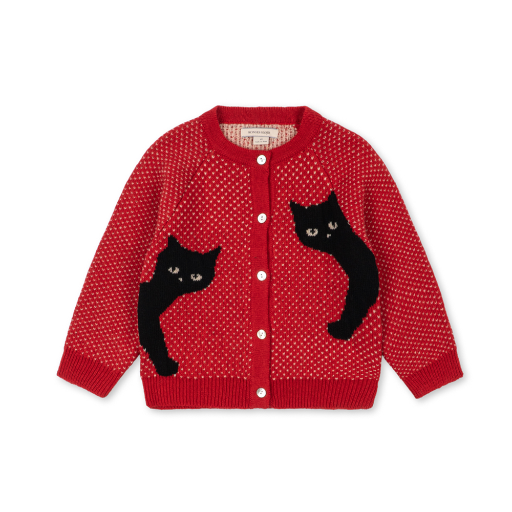 Konges Sløjd Strickcardigan 'Belou' Cat Rouge
