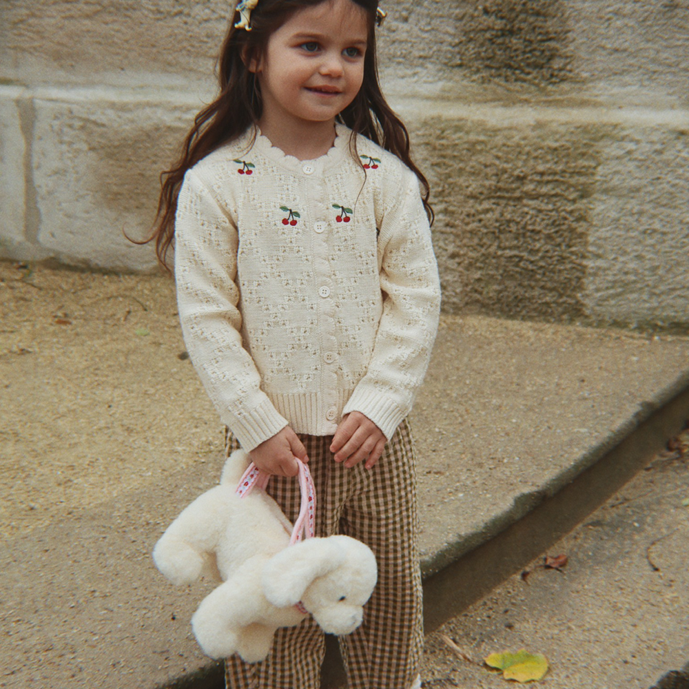 Konges Sløjd Strickcardigan 'Cocolo' Buttercream
