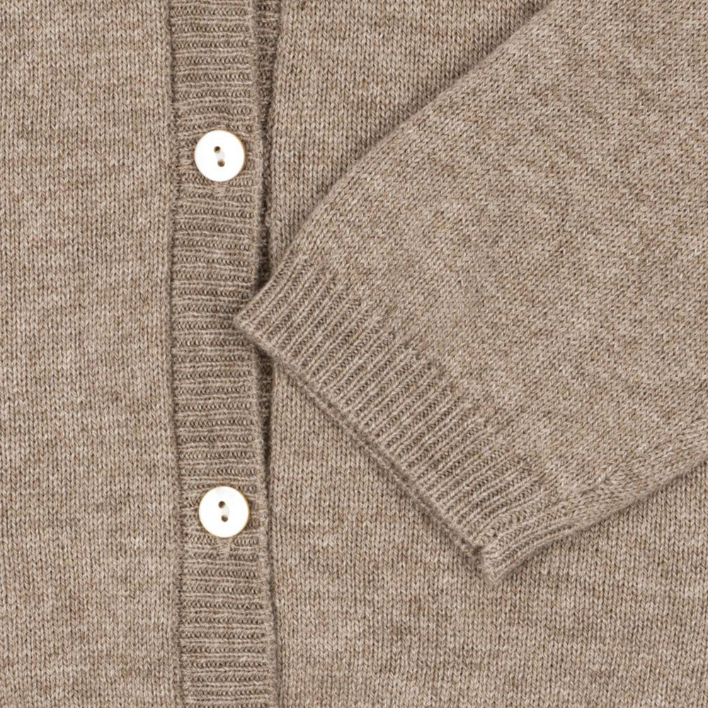 Konges Sløjd Strickcardigan &#39;Mattou&#39; Light Brown