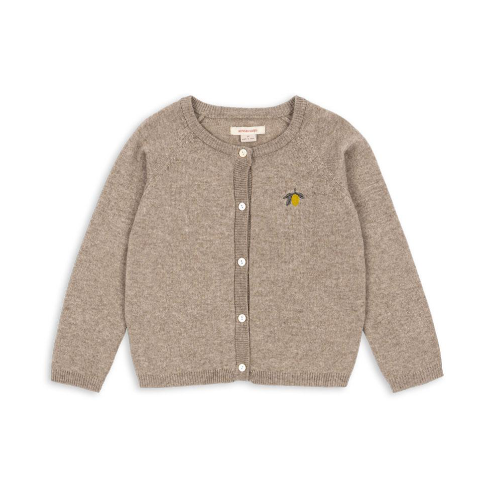Konges Sløjd Strickcardigan &#39;Mattou&#39; Light Brown