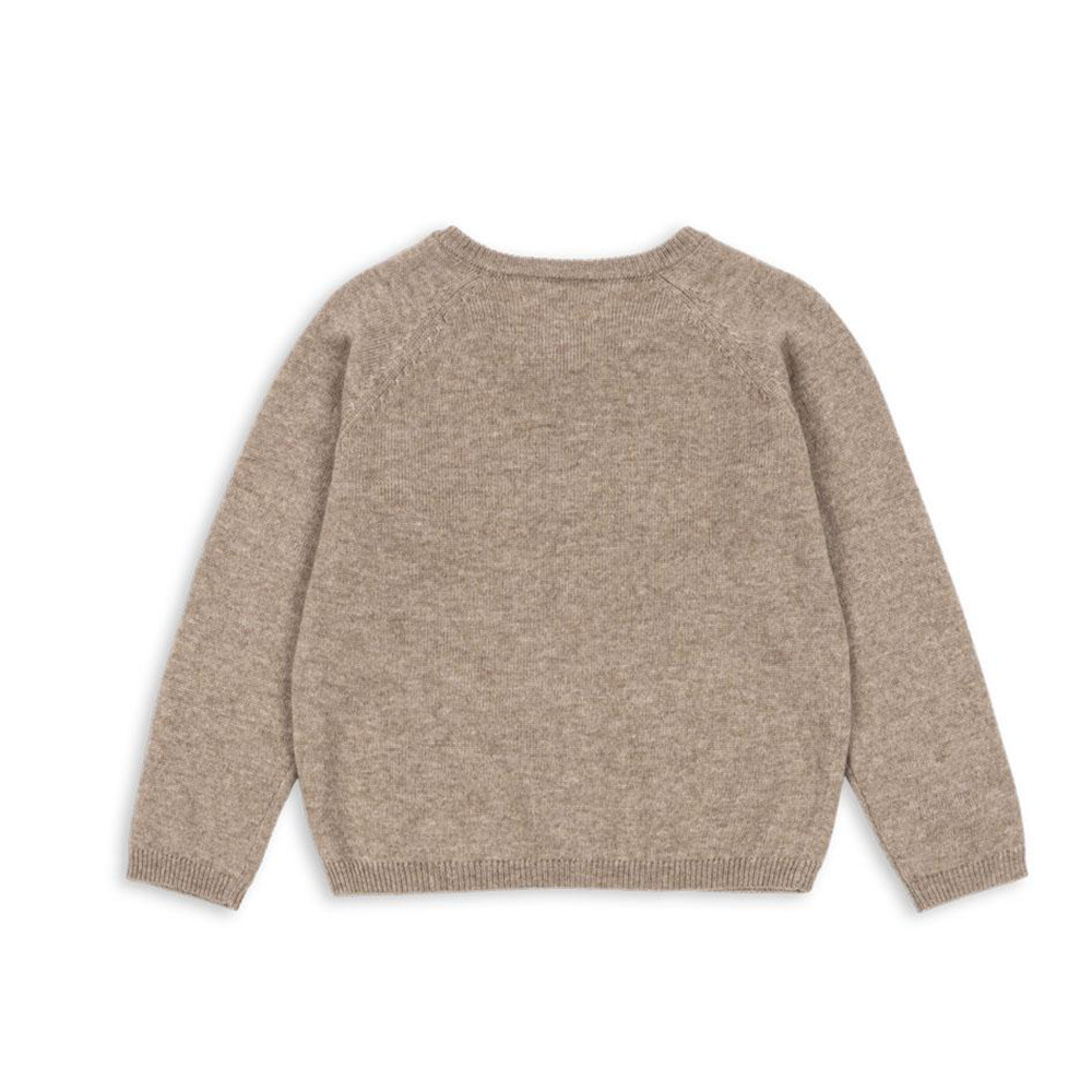 Konges Sløjd Strickcardigan &#39;Mattou&#39; Light Brown