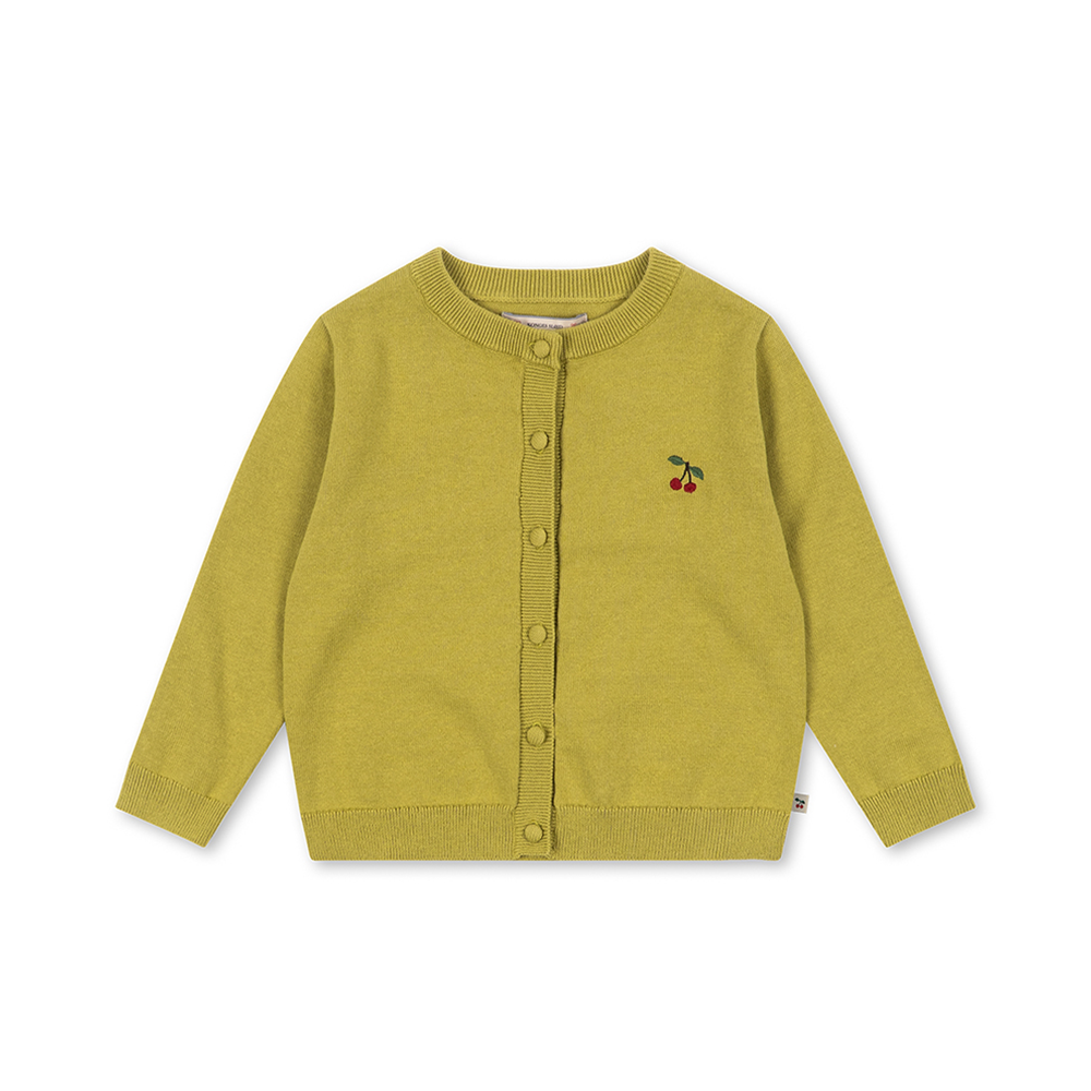 Konges Sløjd Cardigan 'Cathy' Leek Green