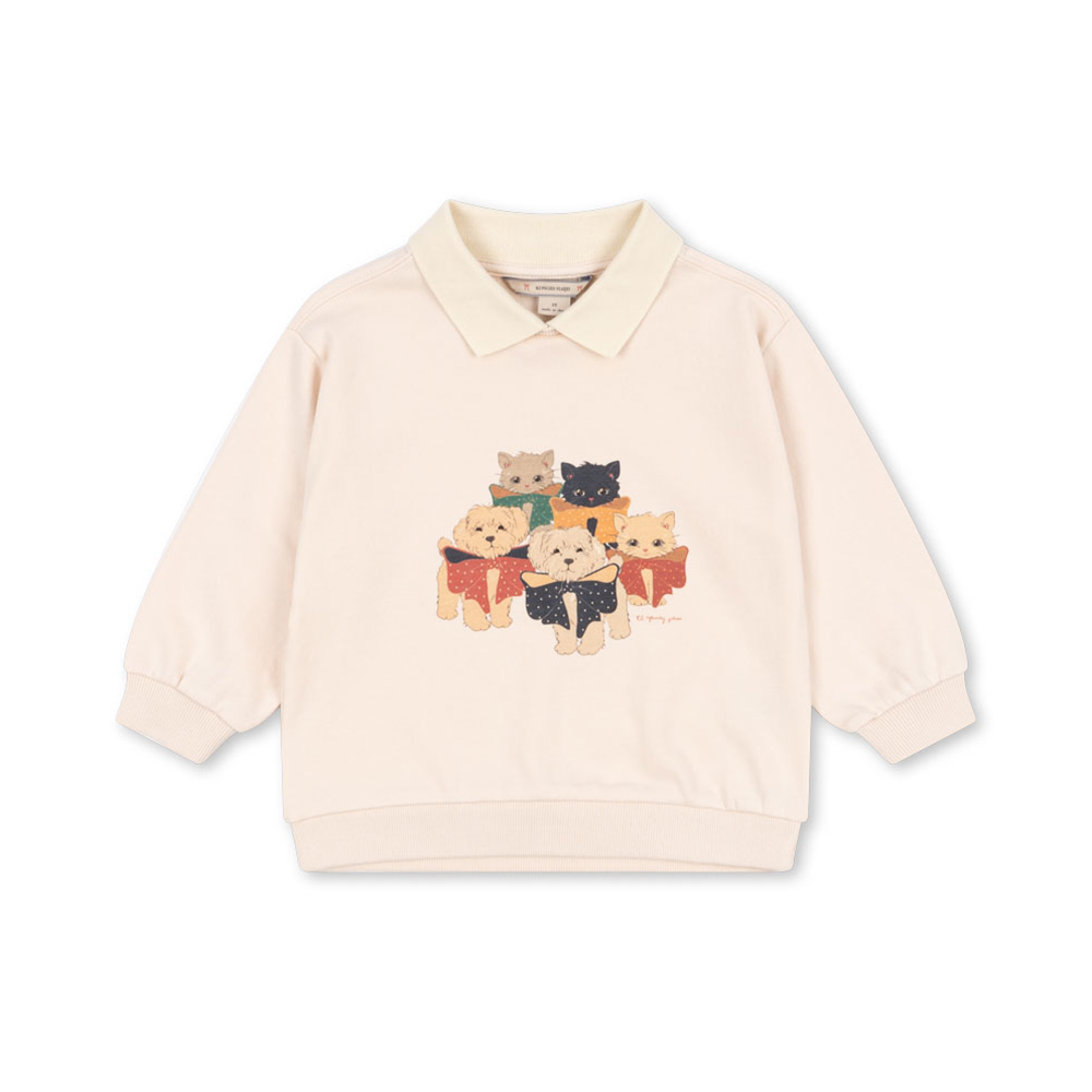 Konges Sløjd Polo Sweatshirt « Spotty » Photo de famille