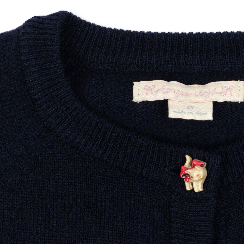 Konges Sløjd Wollcardigan 'Cattie' Blue