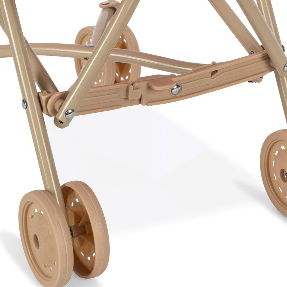 Konges Sløjd Puppen-Buggy &#39;Cheeky&#39; Bubblegum Check