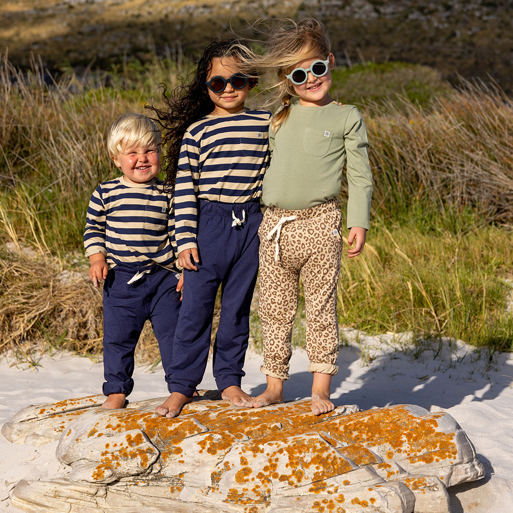 Cloby UV-Langarmshirt Navy/Sandy Stripe - Online MY SNOWFLAKE