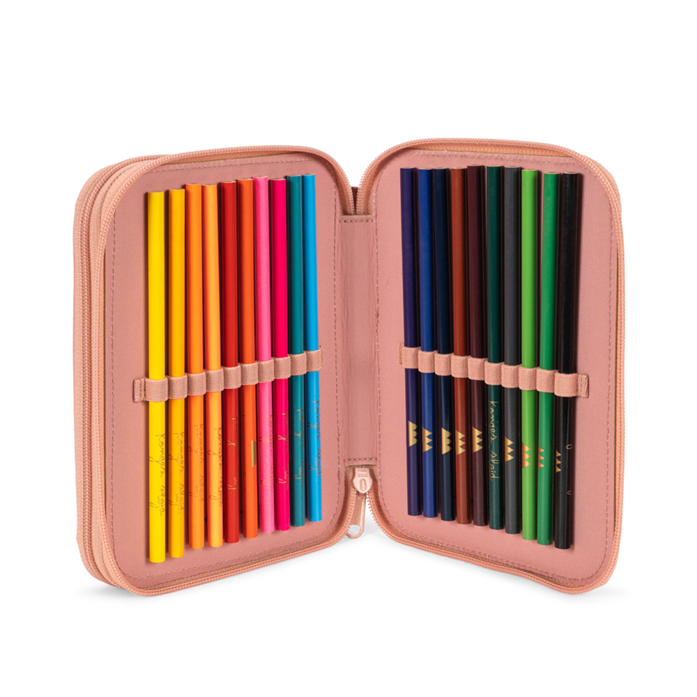 Konges Sløjd  Etui/Federtasche 'Clover' Rosette