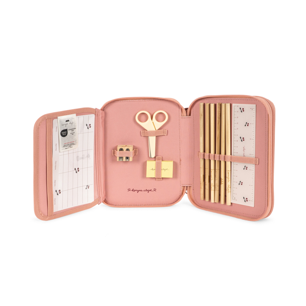 Konges Sløjd  Etui/Federtasche 'Clover' Rosette