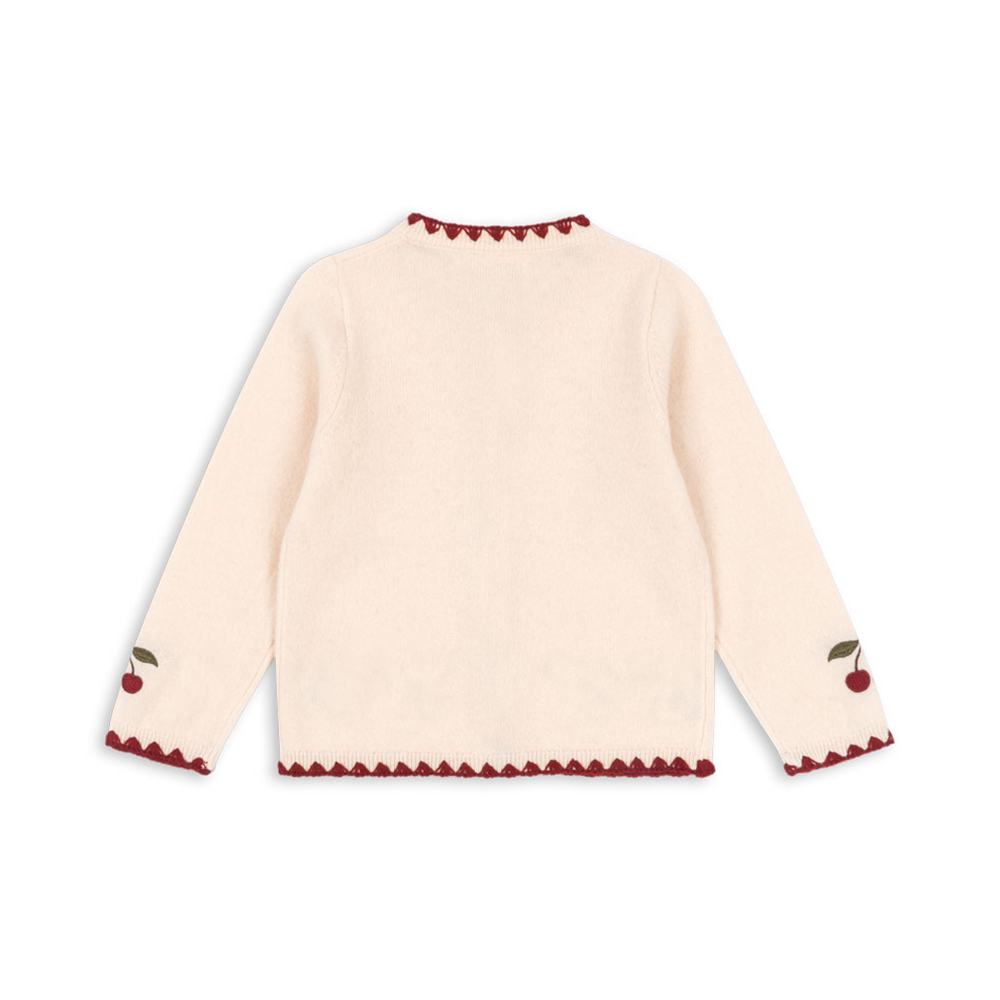 Konges Sløjd Wollcardigan &#39;Collette&#39; Off White