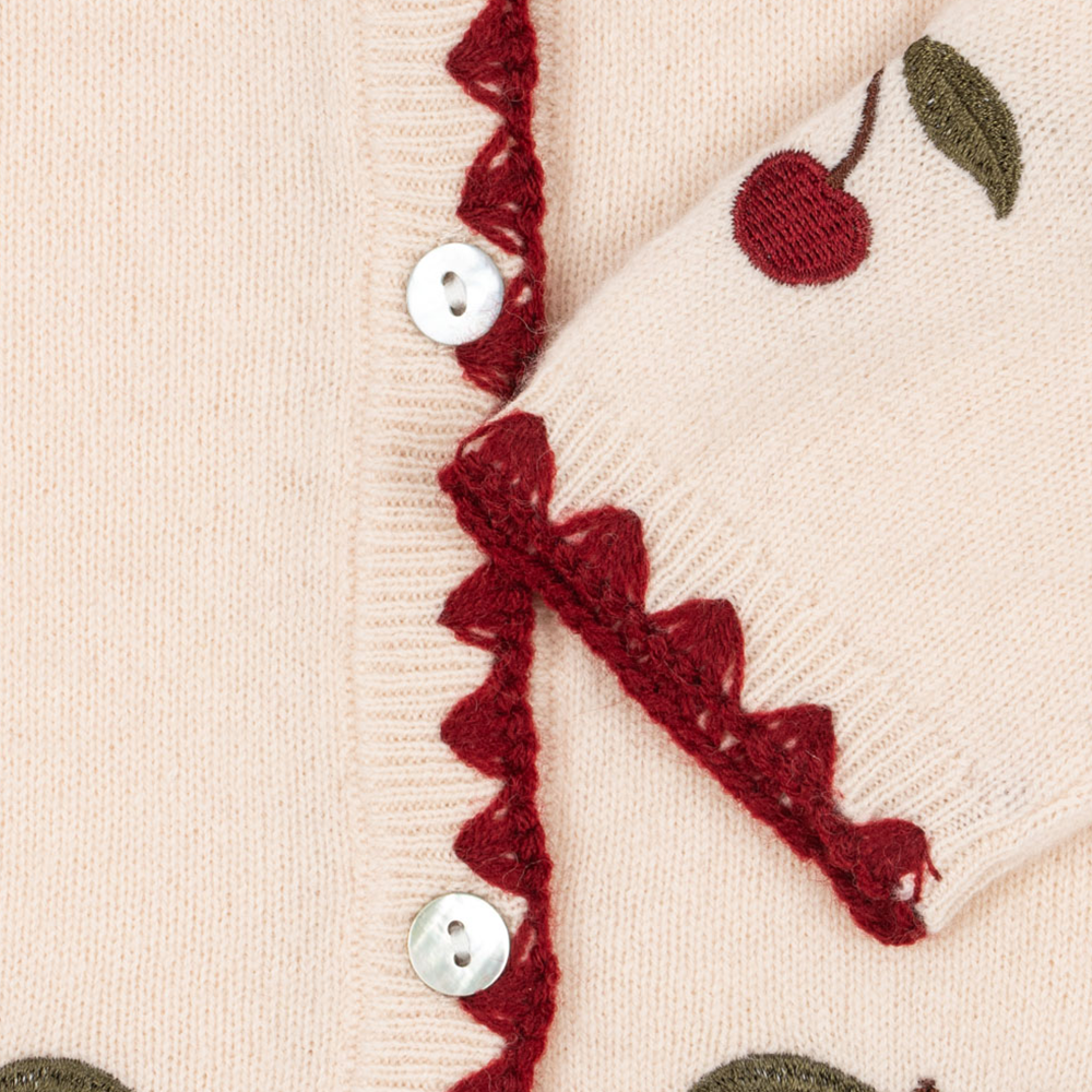 Konges Sløjd Wollcardigan &#39;Collette&#39; Off White