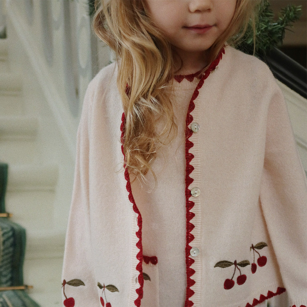 Konges Sløjd Wollcardigan &#39;Collette&#39; Off White