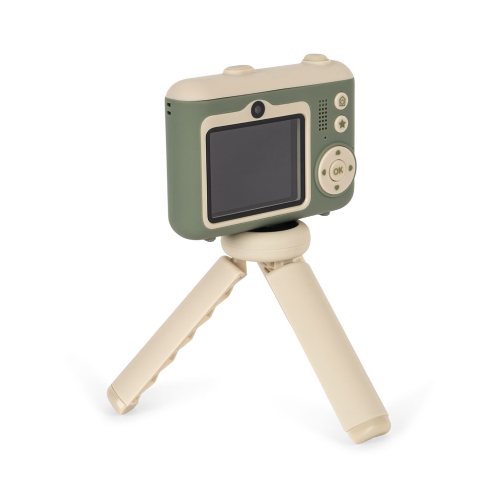 Konges Sløjd Kamera mit Stativ &#39;My First Camera&#39; Lemon