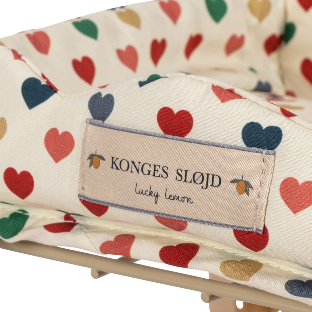 Konges Sløjd  Kinder Einkaufswagen Coeur Coloré