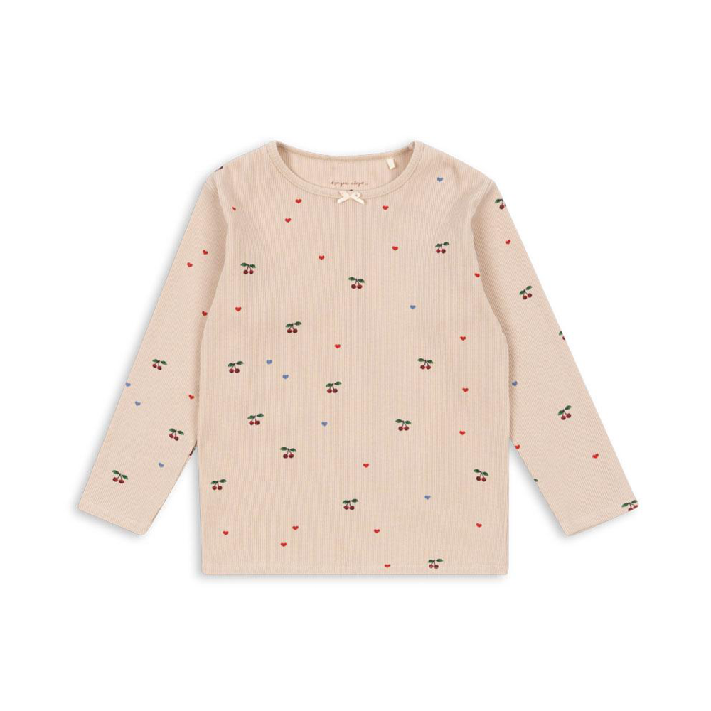Konges Sløjd Oberteil &#39;Ella&#39; Cherry Coeur Blush