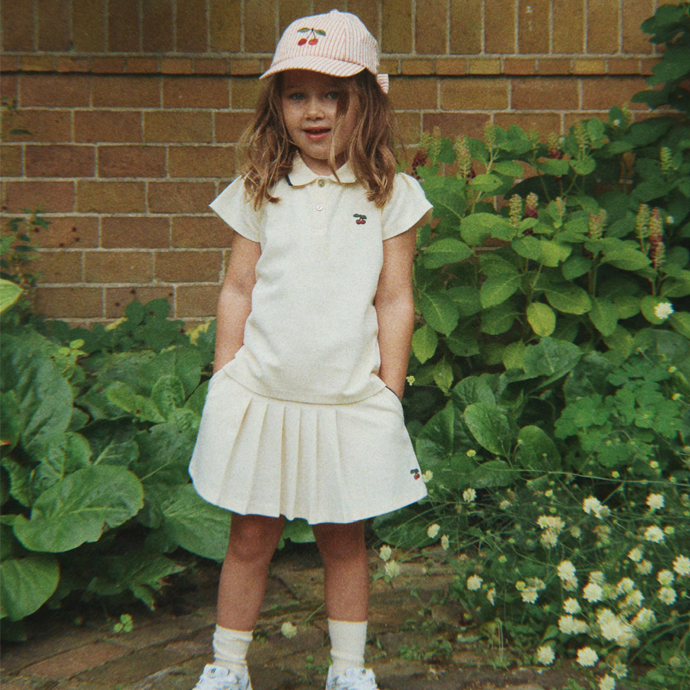 Konges Sløjd Casquette 'Ellie Bow' Amour Stripe
