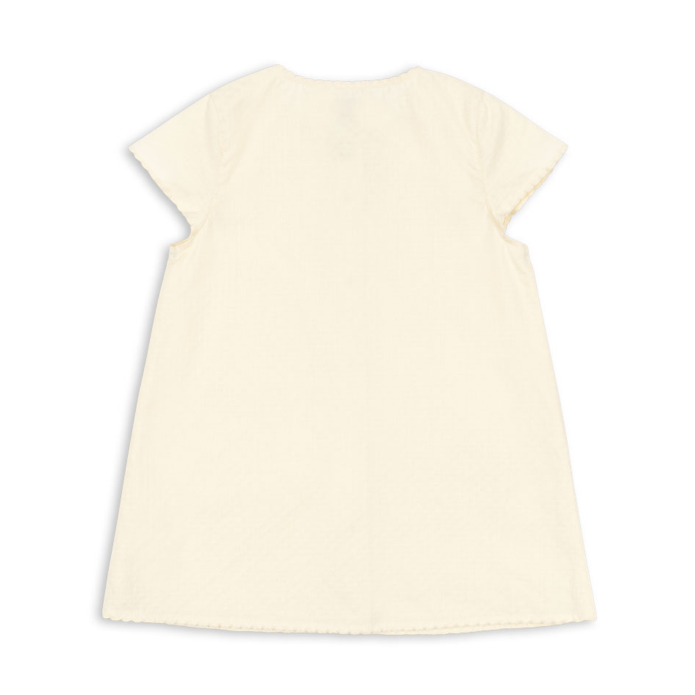 Konges Sløjd Kleid 'Evia' Cherry Cloud Cream - Online MY SNOWFLAKE