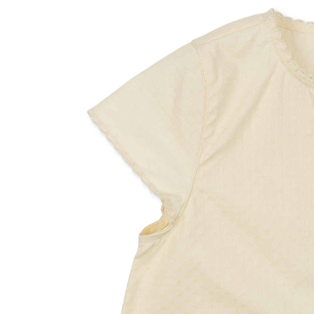Konges Sløjd Kleid 'Evia' Cherry Cloud Cream - Online MY SNOWFLAKE