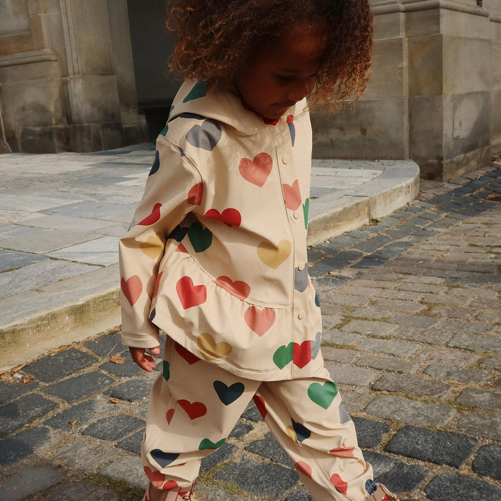 Konges Sløjd  Regenjacke/-hose Set &#39;Faire&#39;  Bon Coeur Coloré