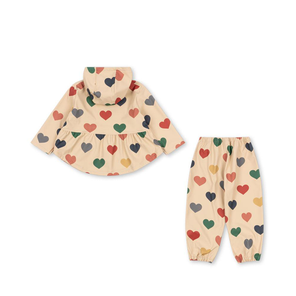 Konges Sløjd  Regenjacke/-hose Set &#39;Faire&#39;  Bon Coeur Coloré