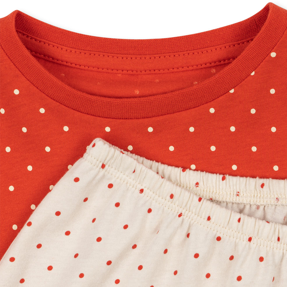 Konges Sløjd T-shirt et short « Famo Box Fit » Fraise Dot