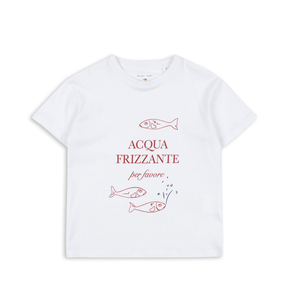 Konges Sløjd T-shirt « Famo » blanc optique