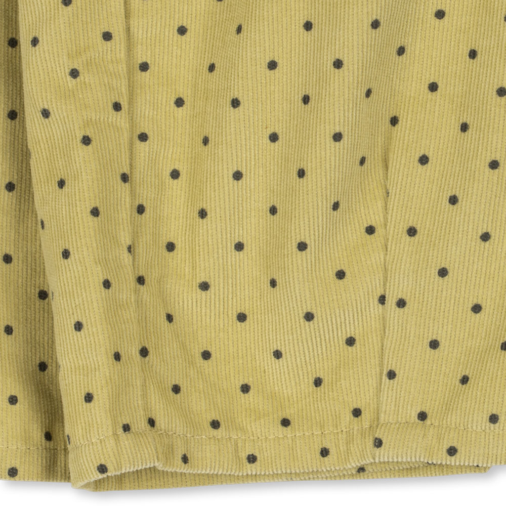 Konges Sløjd Fine Corduroy Trousers 'Marlo' Dot Leek