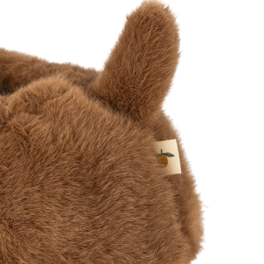 Konges Sløjd Hausschuhe/Finken 'Sausage Dog' Chicory Coffee