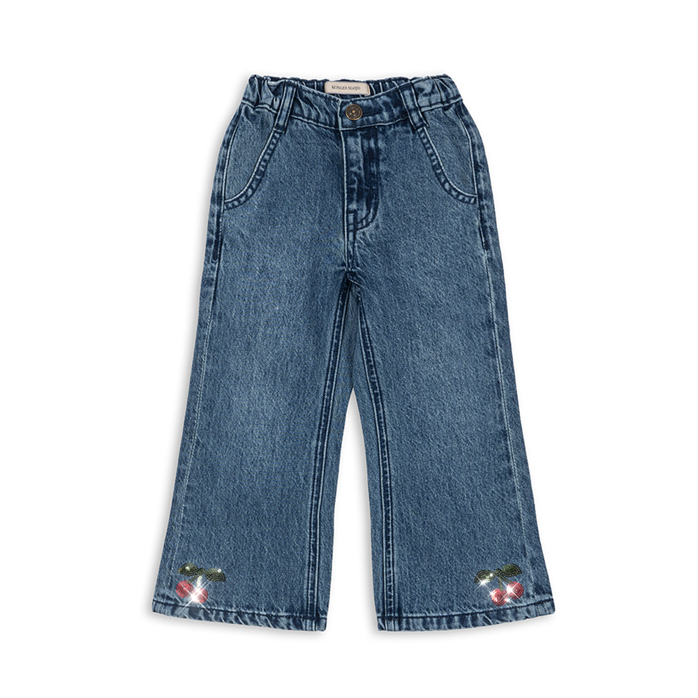 Konges Sløjd Flare Jeans &#39;Elba&#39; Denim Blue