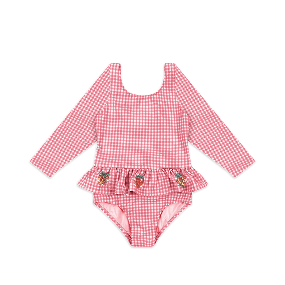 Konges Sløjd Maillot de bain « Etta » rose géranium - En ligne MY SNOWFLAKE