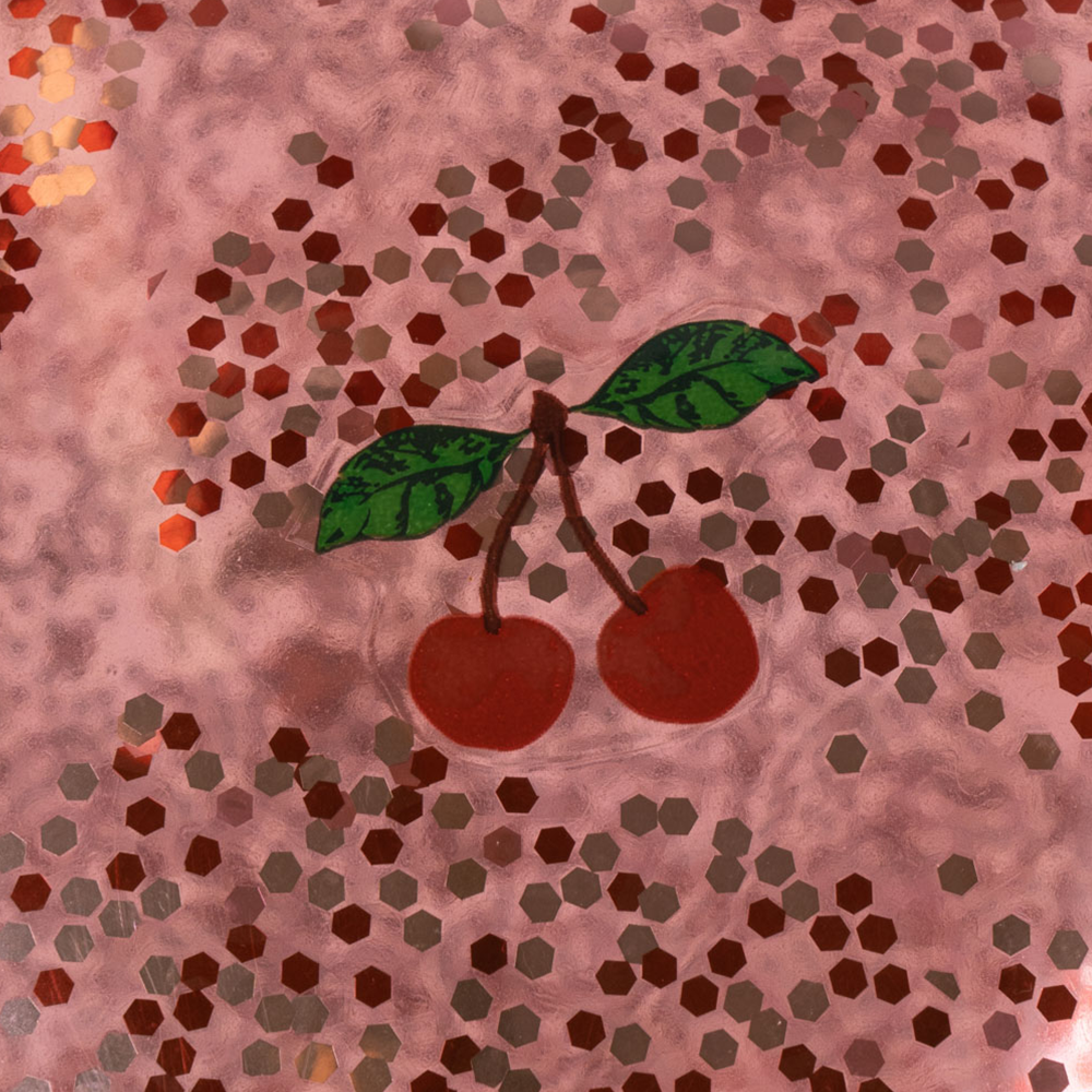 Konges Sløjd  Glitzer-Hüpfball Cherry