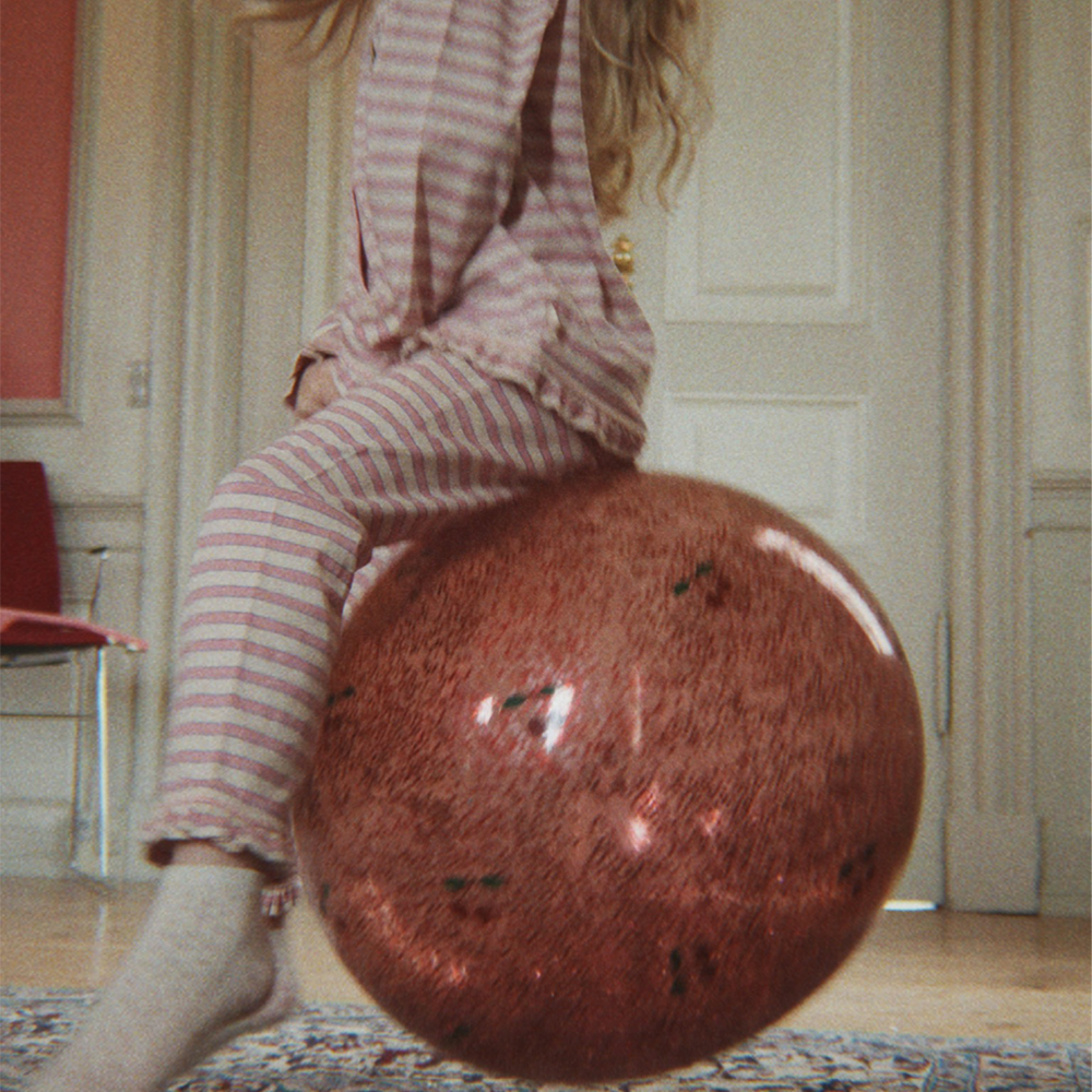 Konges Sløjd  Glitzer-Hüpfball Cherry