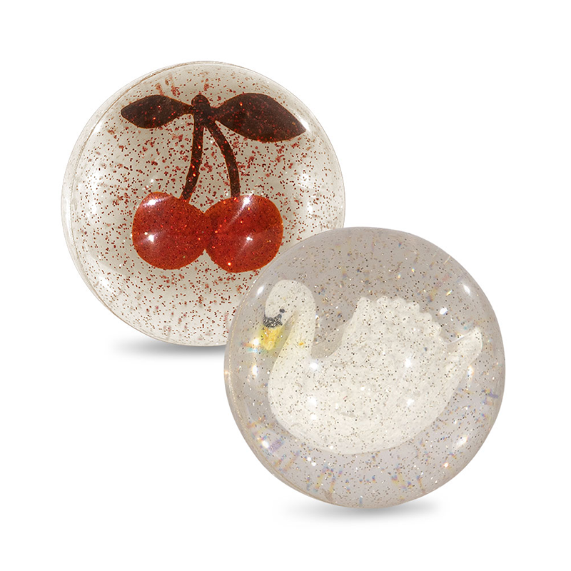 Konges Sløjd  Hüpfball Set Cherry/Swan