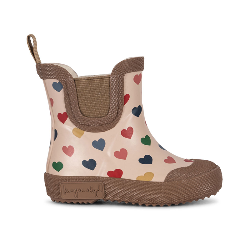 Konges Sløjd Regenstiefel &#39;Welly&#39; Coeur Coloré