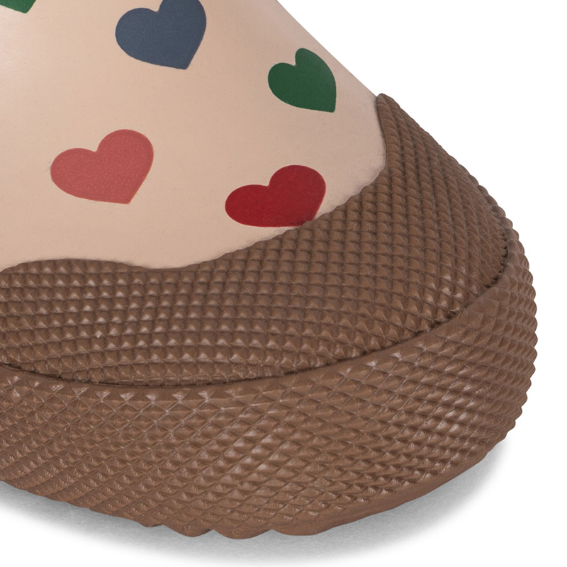 Konges Sløjd Regenstiefel &#39;Welly&#39; Coeur Coloré