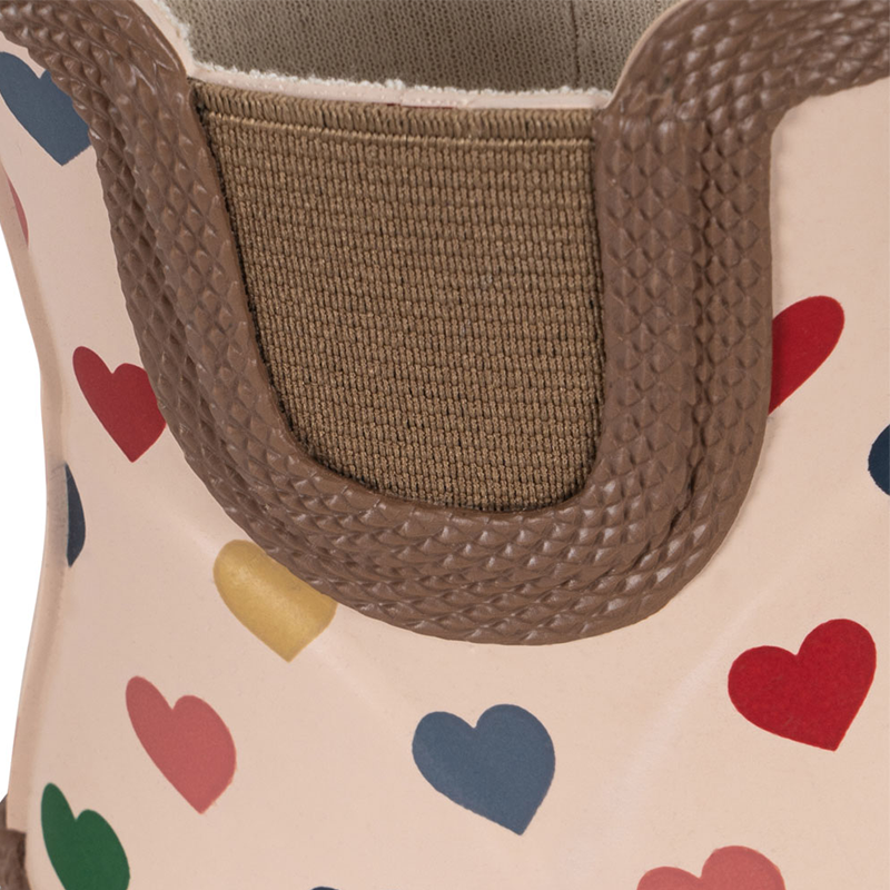 Konges Sløjd Regenstiefel &#39;Welly&#39; Coeur Coloré