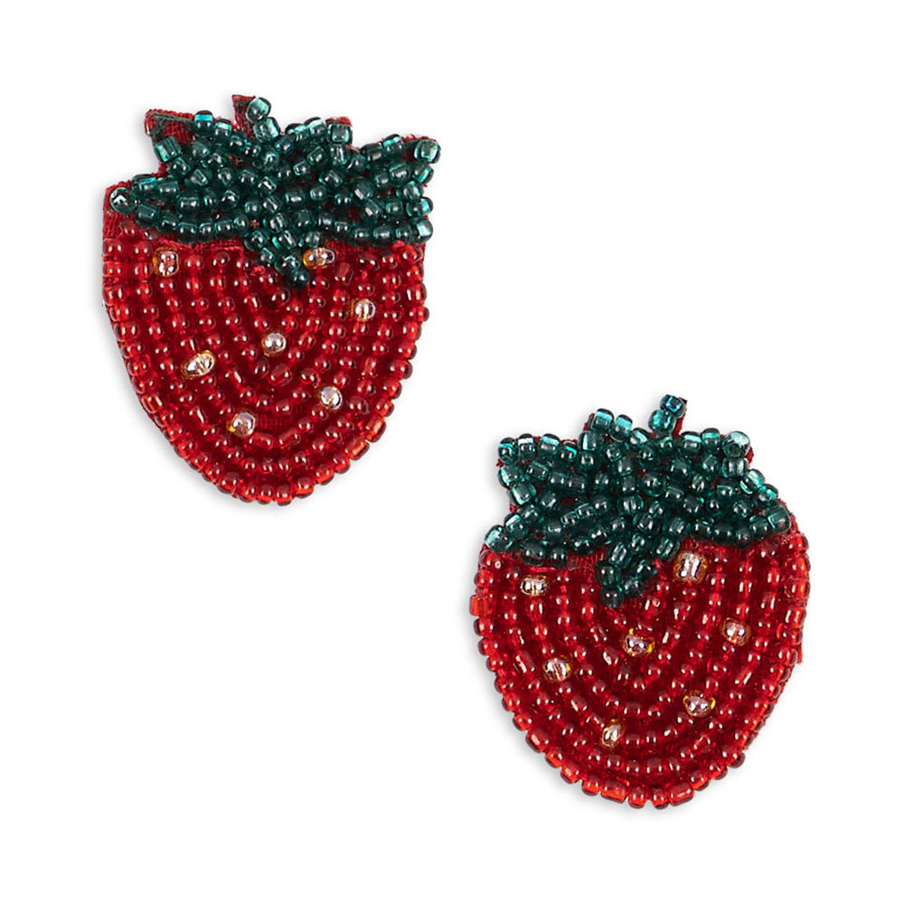 Konges Sløjd Haarclips mit Perlen Strawberry