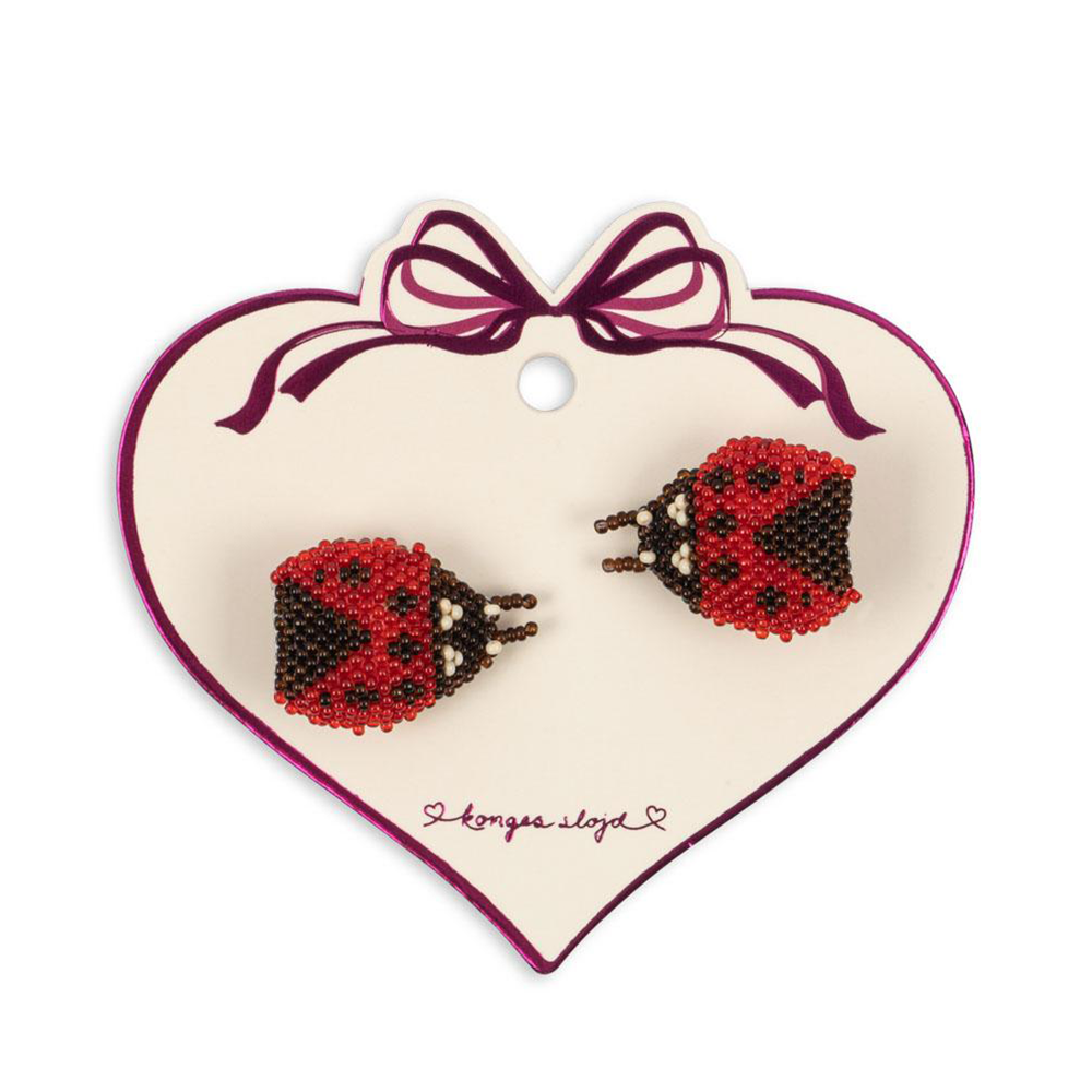 Konges Sløjd Haarclips mit Perlen Ladybug