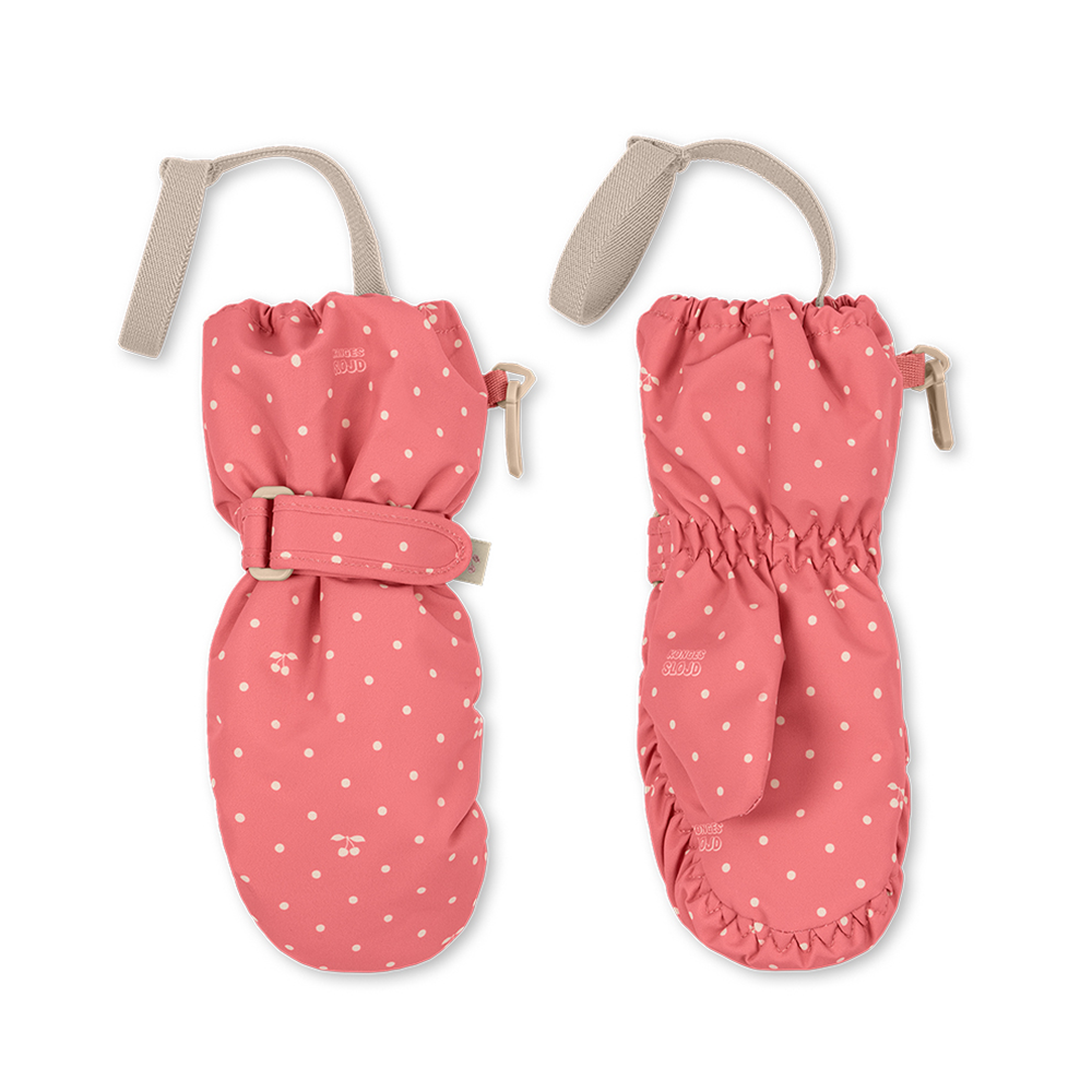 Konges Sløjd  Gants de neige 'Nohr'  Cherry Berry Dot