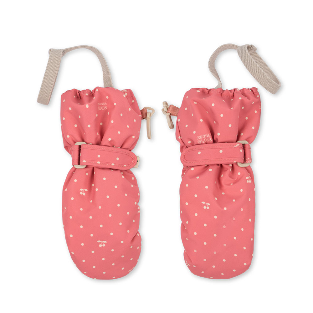 Konges Sløjd  Gants de neige 'Nohr'  Cherry Berry Dot
